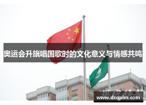 奥运会升旗唱国歌时的文化意义与情感共鸣